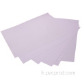 Feuille en plastique PVC blanc imprimable pour cartes